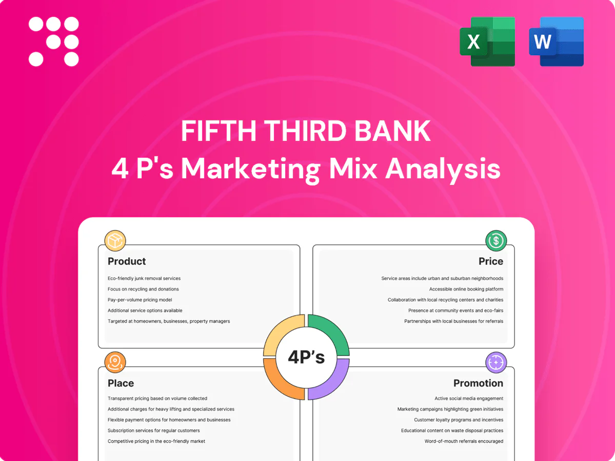 Fifth Third Bank Marketing Mix