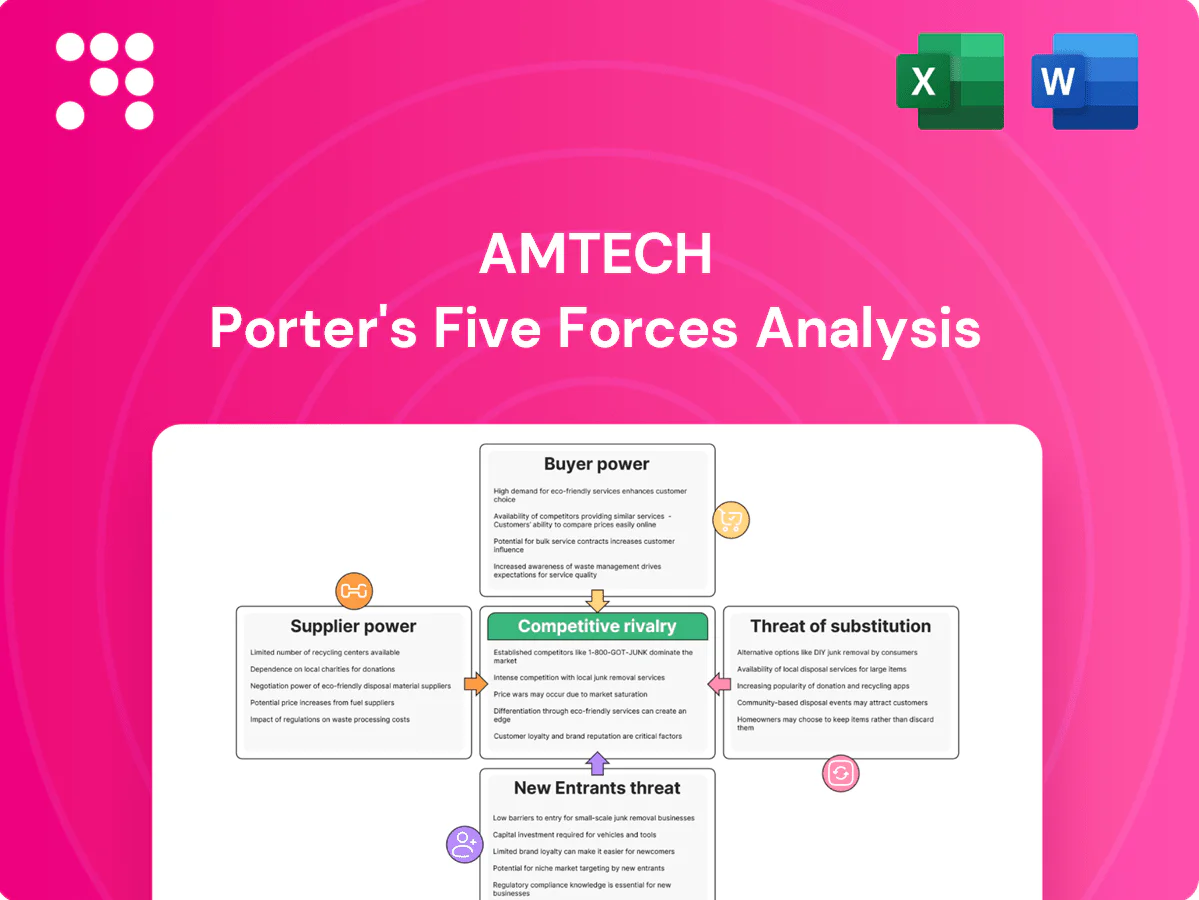 Amtech Porter's Five Forces Analysis
