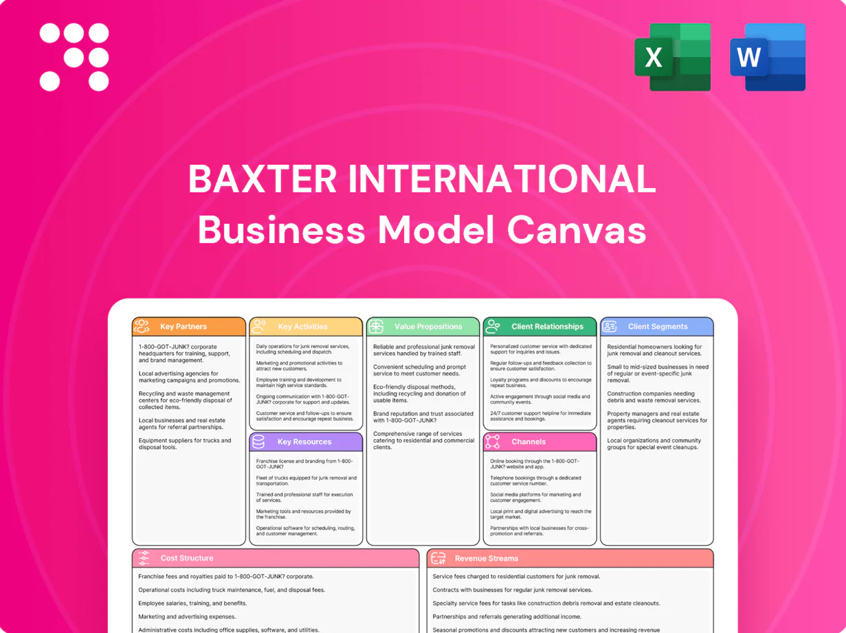 Baxter International Business Model Canvas