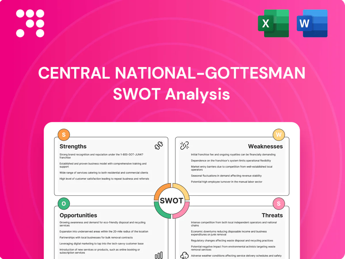 Central National-Gottesman SWOT Analysis