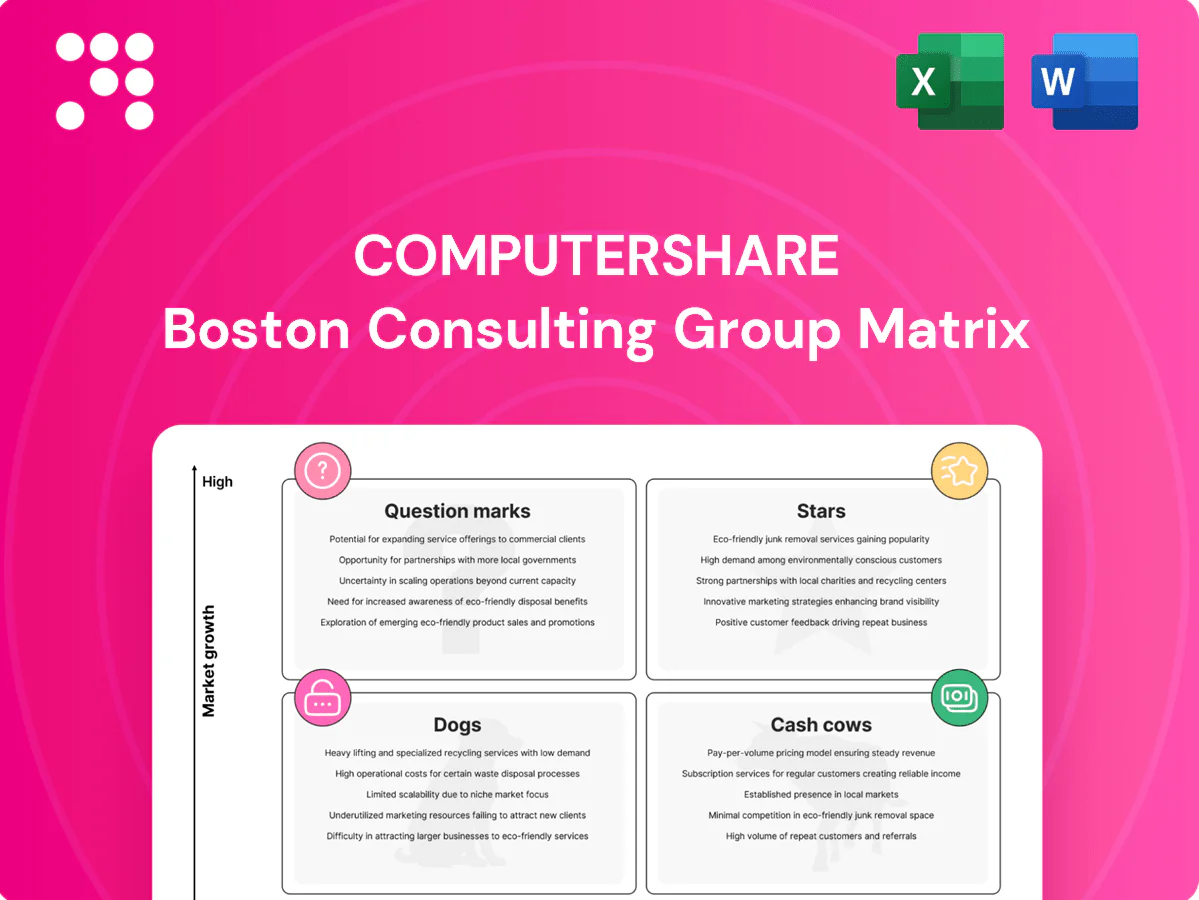 Computershare Boston Consulting Group Matrix