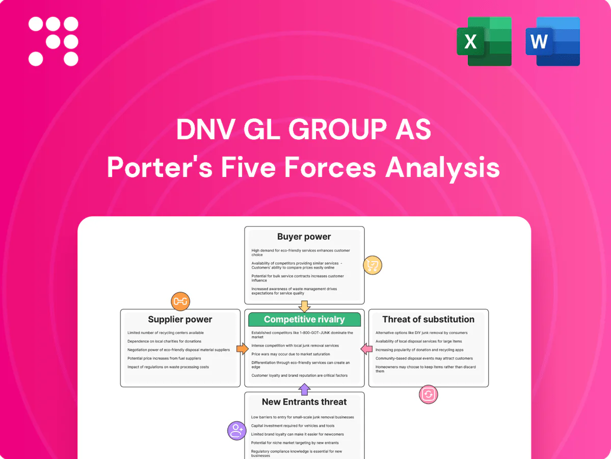 DNV GL Group AS Porter's Five Forces Analysis