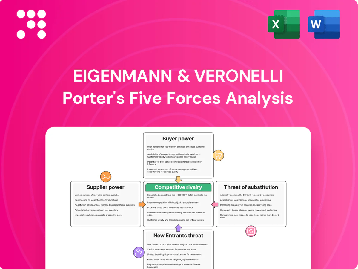 Eigenmann & Veronelli Porter's Five Forces Analysis