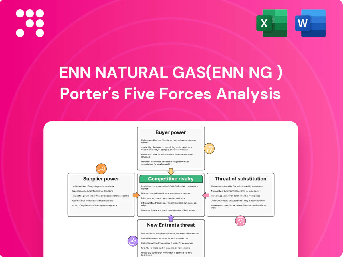 ENN Natural Gas(ENN NG ) Porter's Five Forces Analysis
