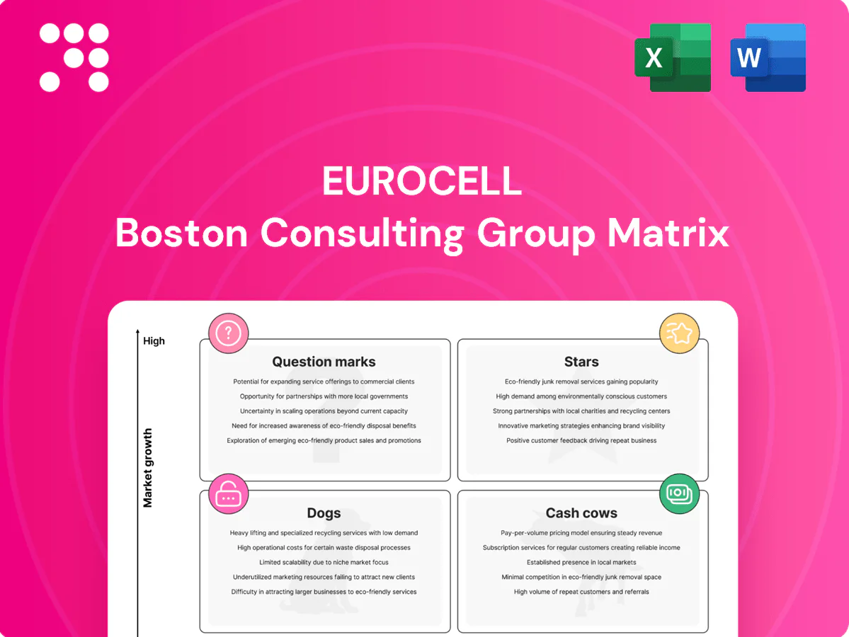 Eurocell Boston Consulting Group Matrix