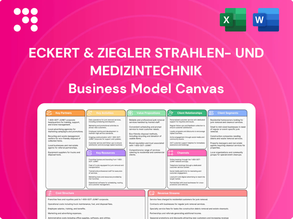 Eckert & Ziegler Strahlen- und Medizintechnik Business Model Canvas