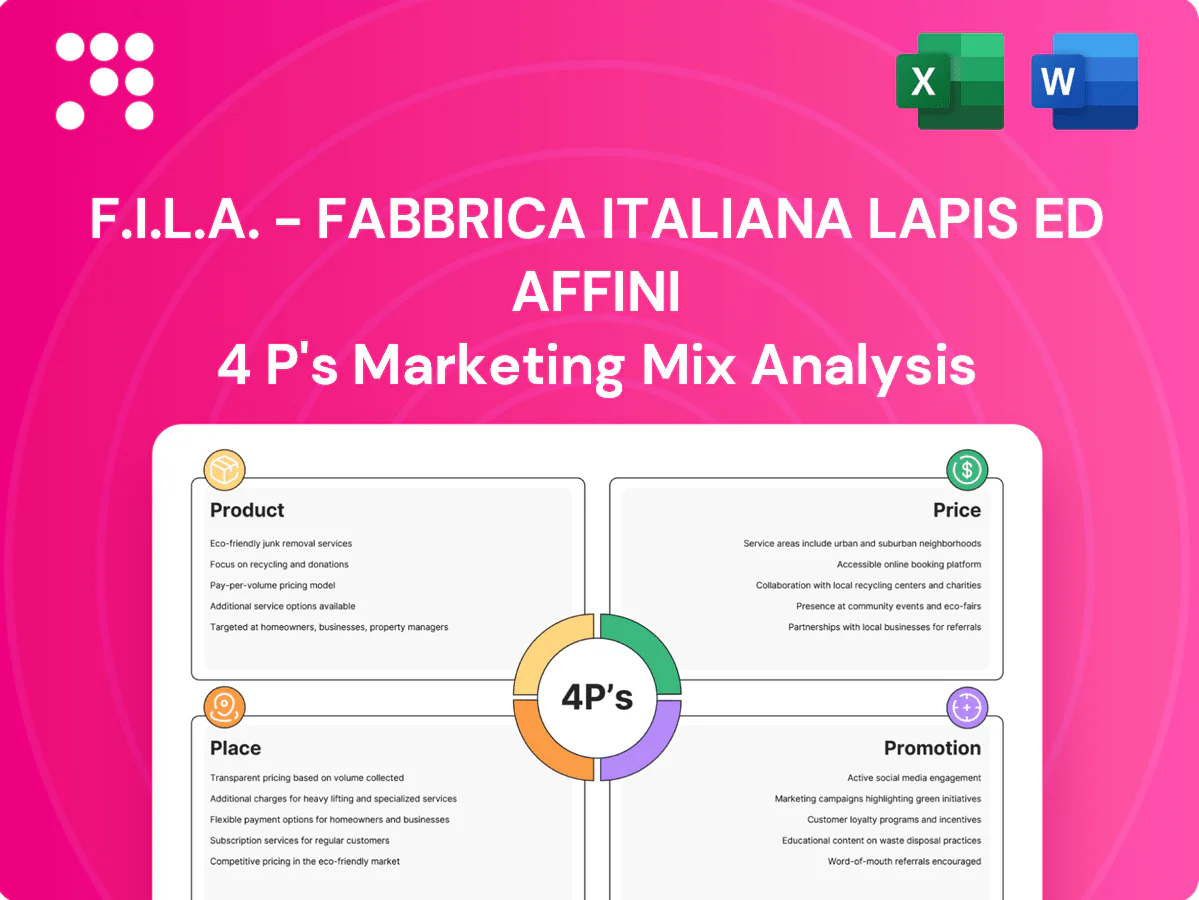 F.I.L.A. - Fabbrica Italiana Lapis ed Affini Marketing Mix