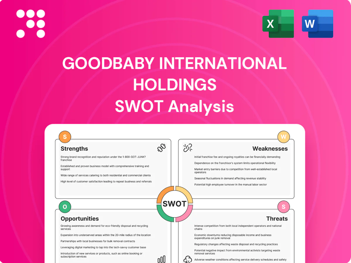 Goodbaby International Holdings SWOT Analysis