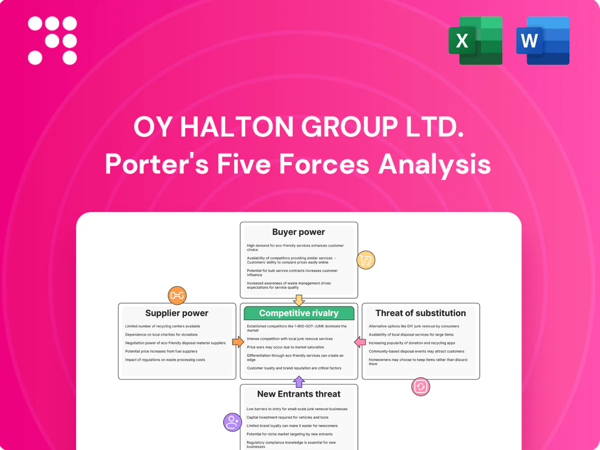 Oy Halton Group Ltd. Porter's Five Forces Analysis