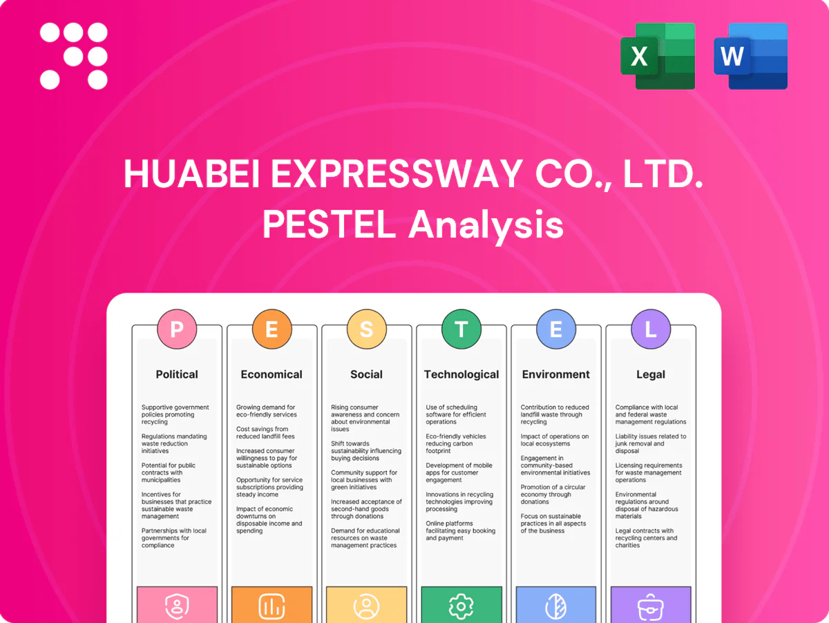 Huabei Expressway Co., Ltd. PESTLE Analysis