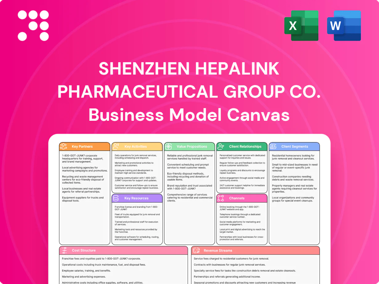 Shenzhen Hepalink Pharmaceutical Group Co. Business Model Canvas