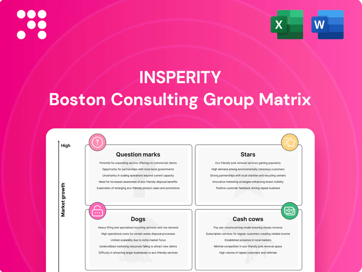 Insperity Boston Consulting Group Matrix