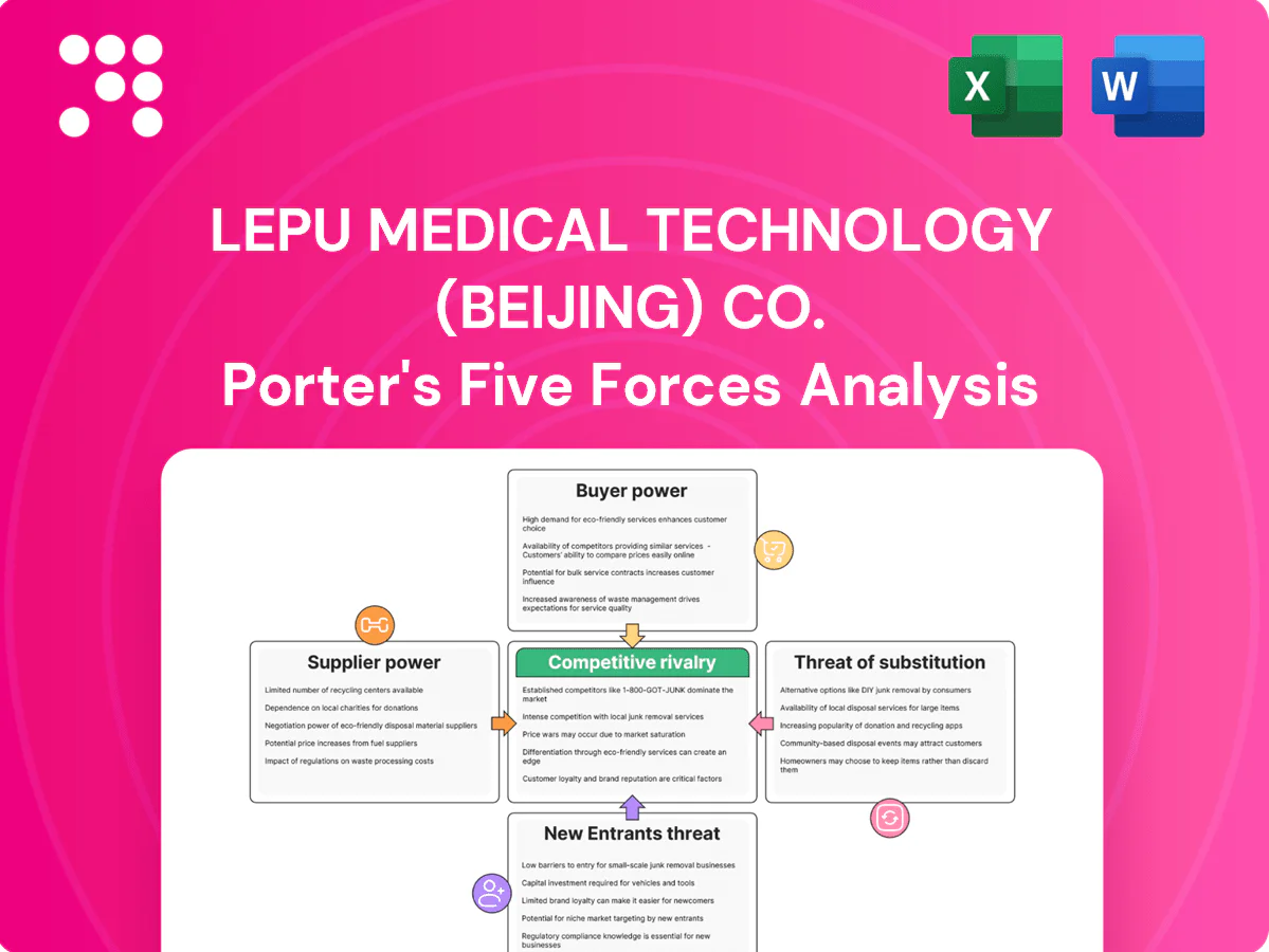 Lepu Medical Technology (Beijing) Co. Porter's Five Forces Analysis