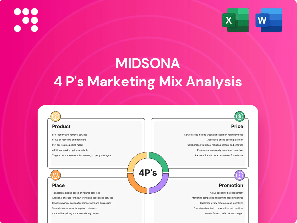 Midsona Marketing Mix