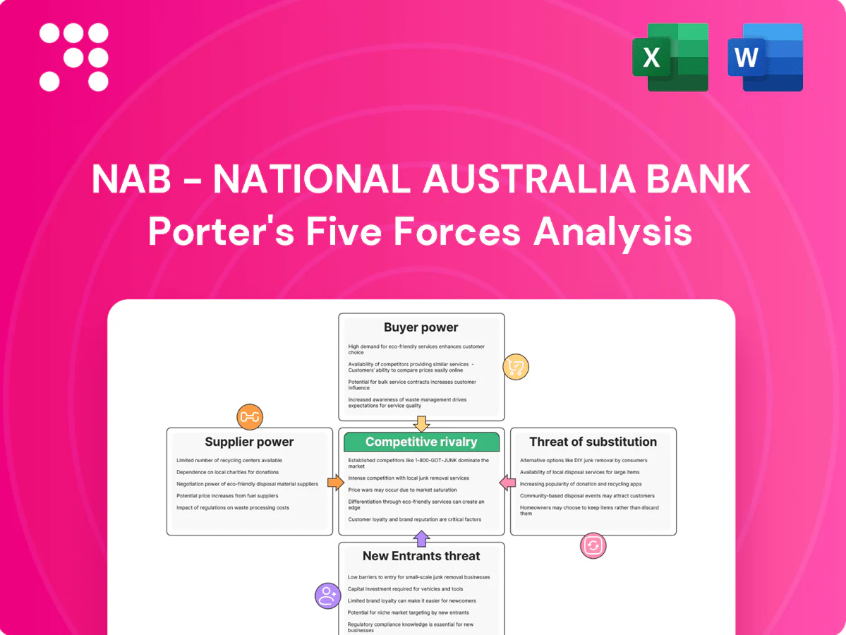 NAB - National Australia Bank Porter's Five Forces Analysis