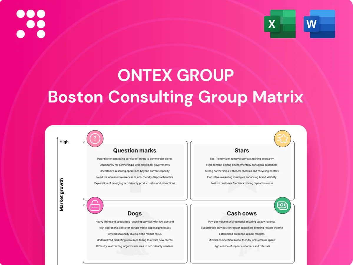 Ontex Group Boston Consulting Group Matrix