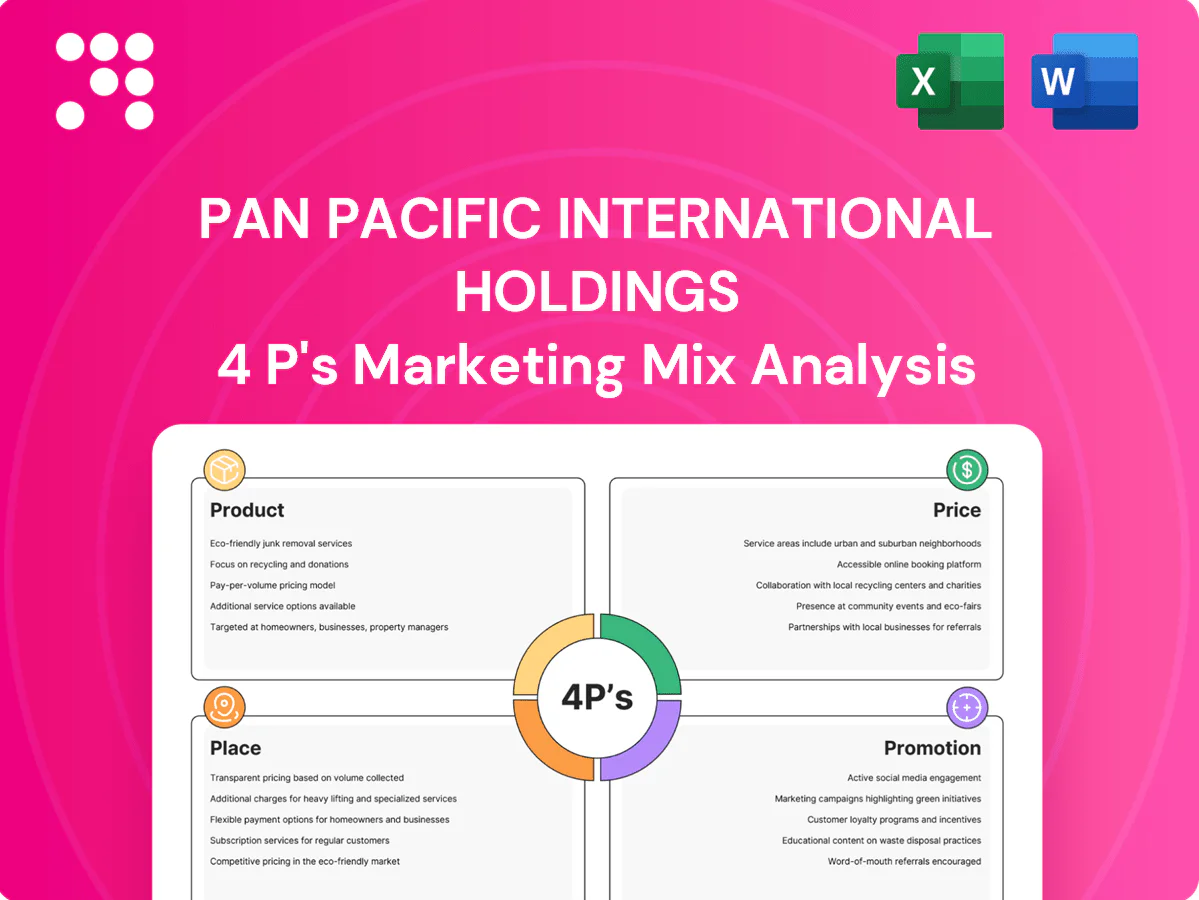 Pan Pacific International Holdings Marketing Mix
