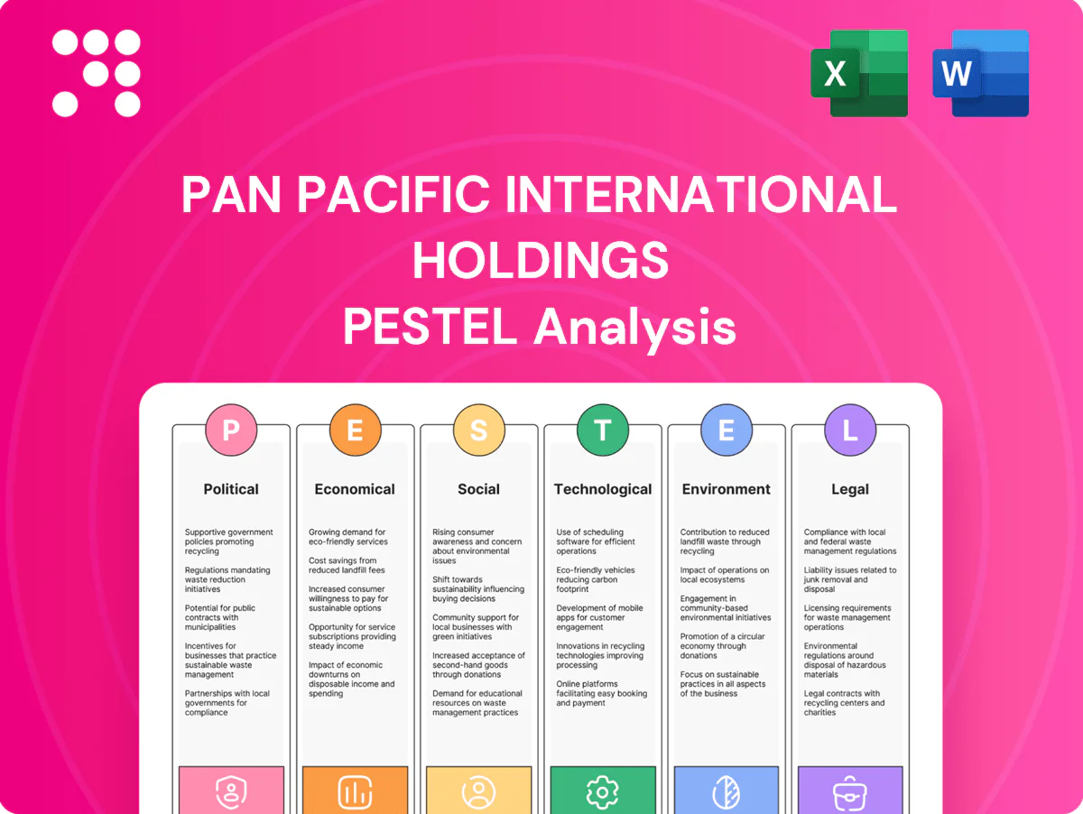 Pan Pacific International Holdings PESTLE Analysis