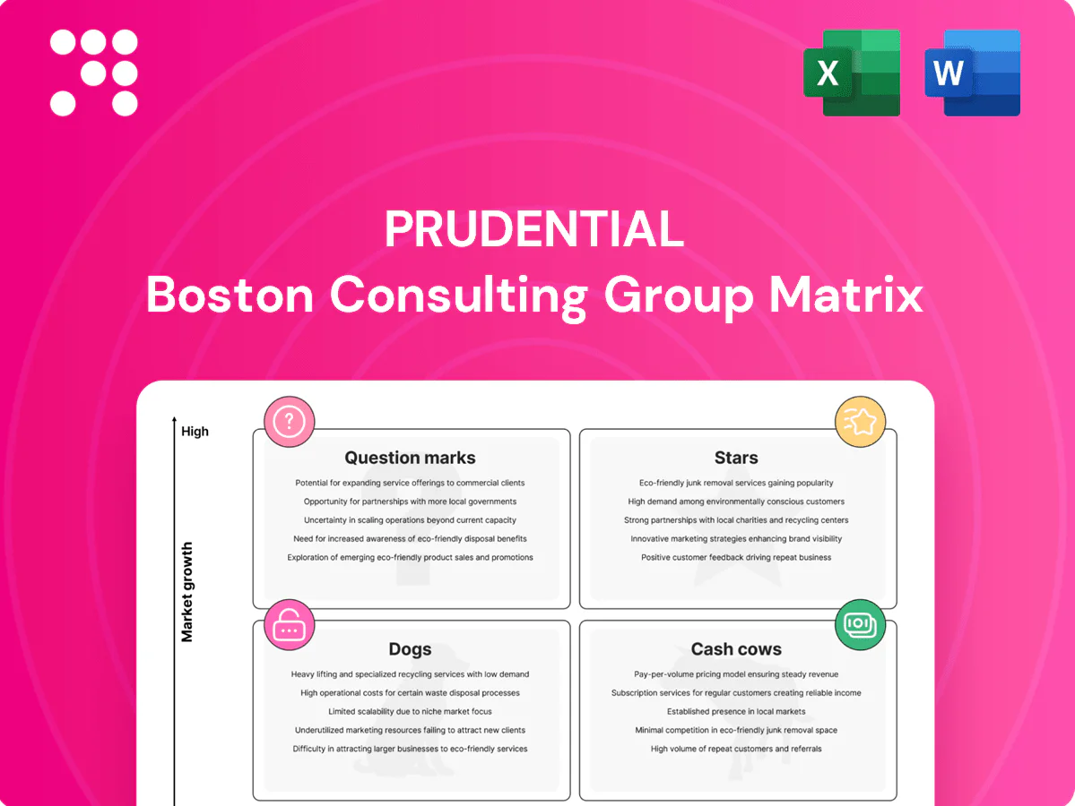 Prudential Boston Consulting Group Matrix