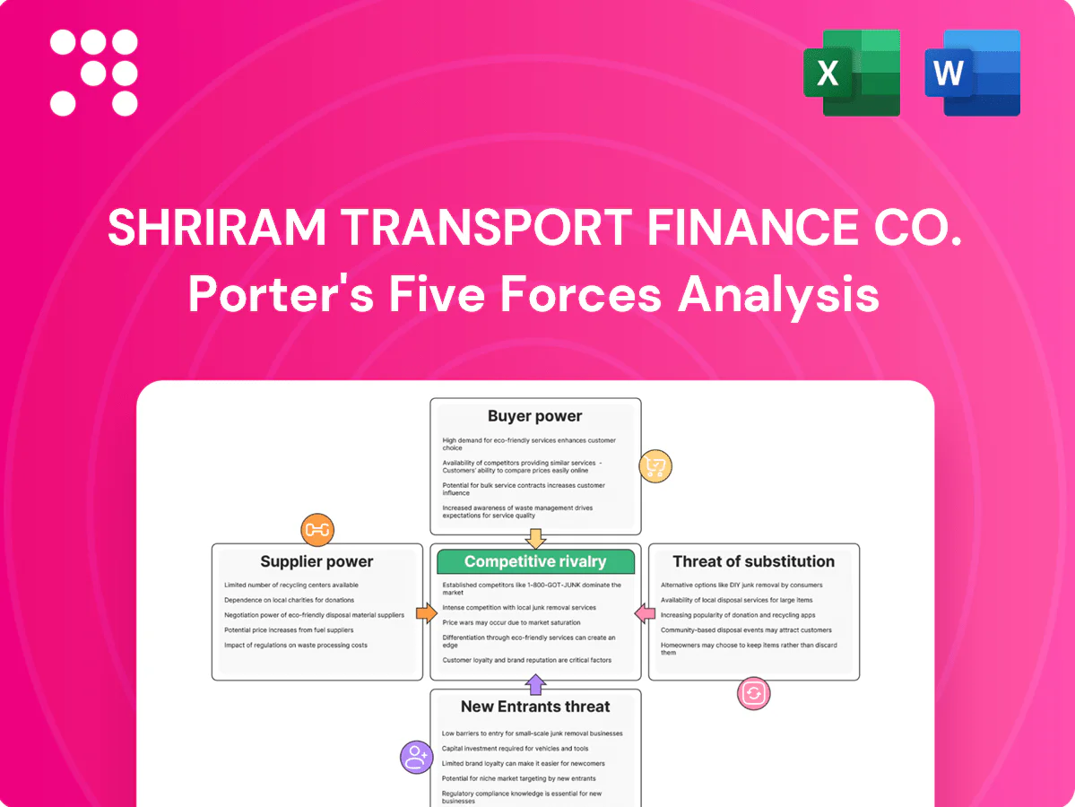 Shriram Transport Finance Co. Porter's Five Forces Analysis
