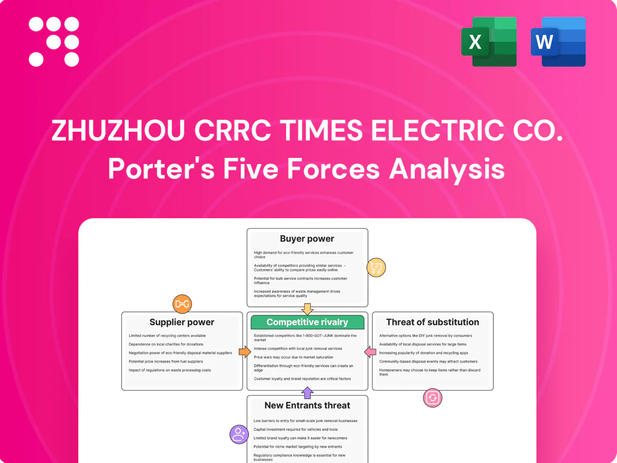 Zhuzhou CRRC Times Electric Co. Porter's Five Forces Analysis