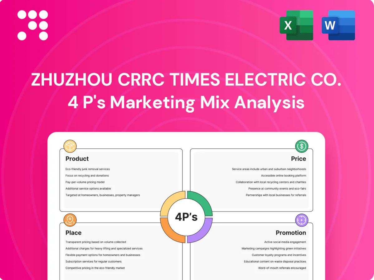 Zhuzhou CRRC Times Electric Co. Marketing Mix