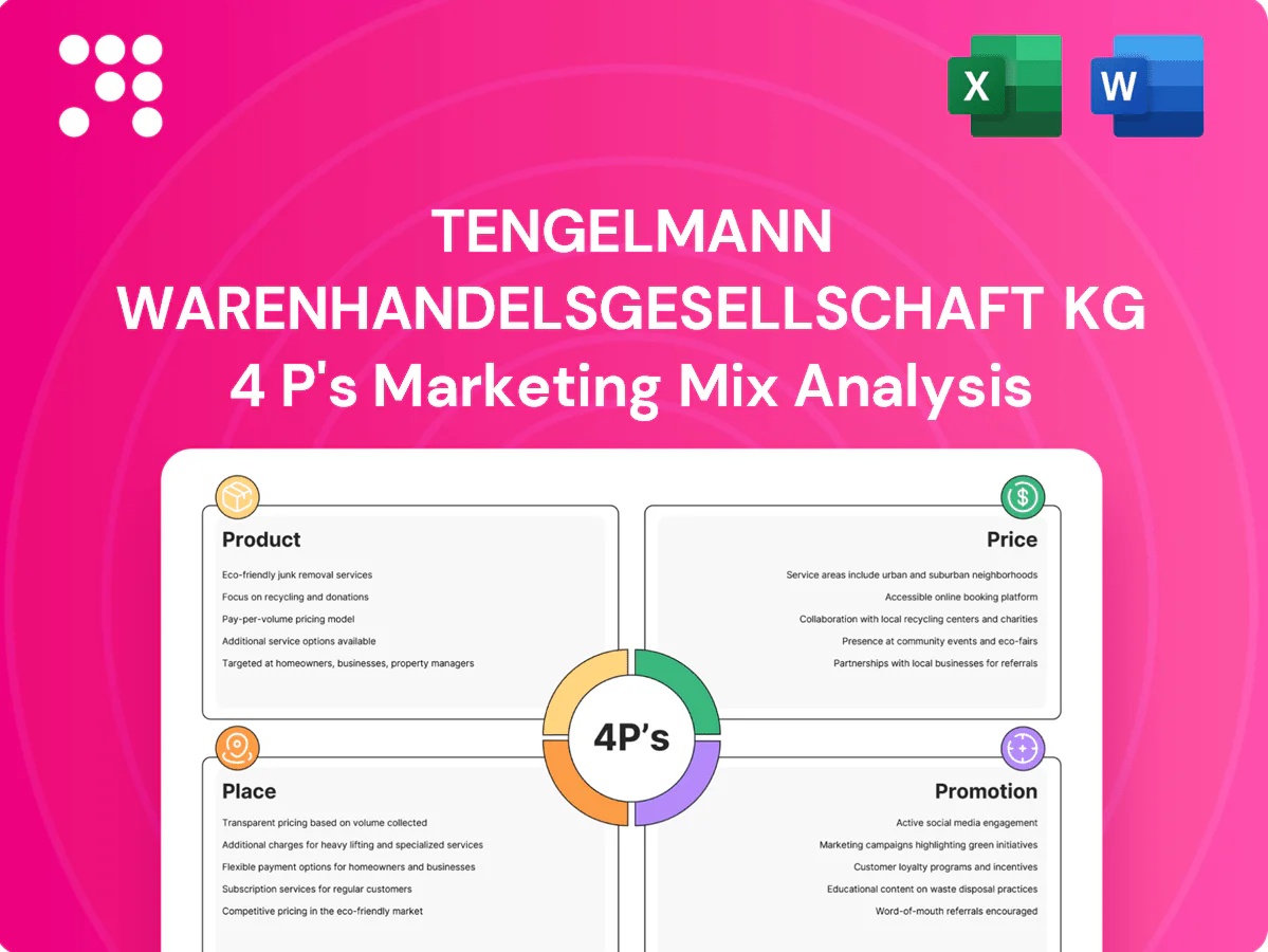 Tengelmann Warenhandelsgesellschaft KG Marketing Mix