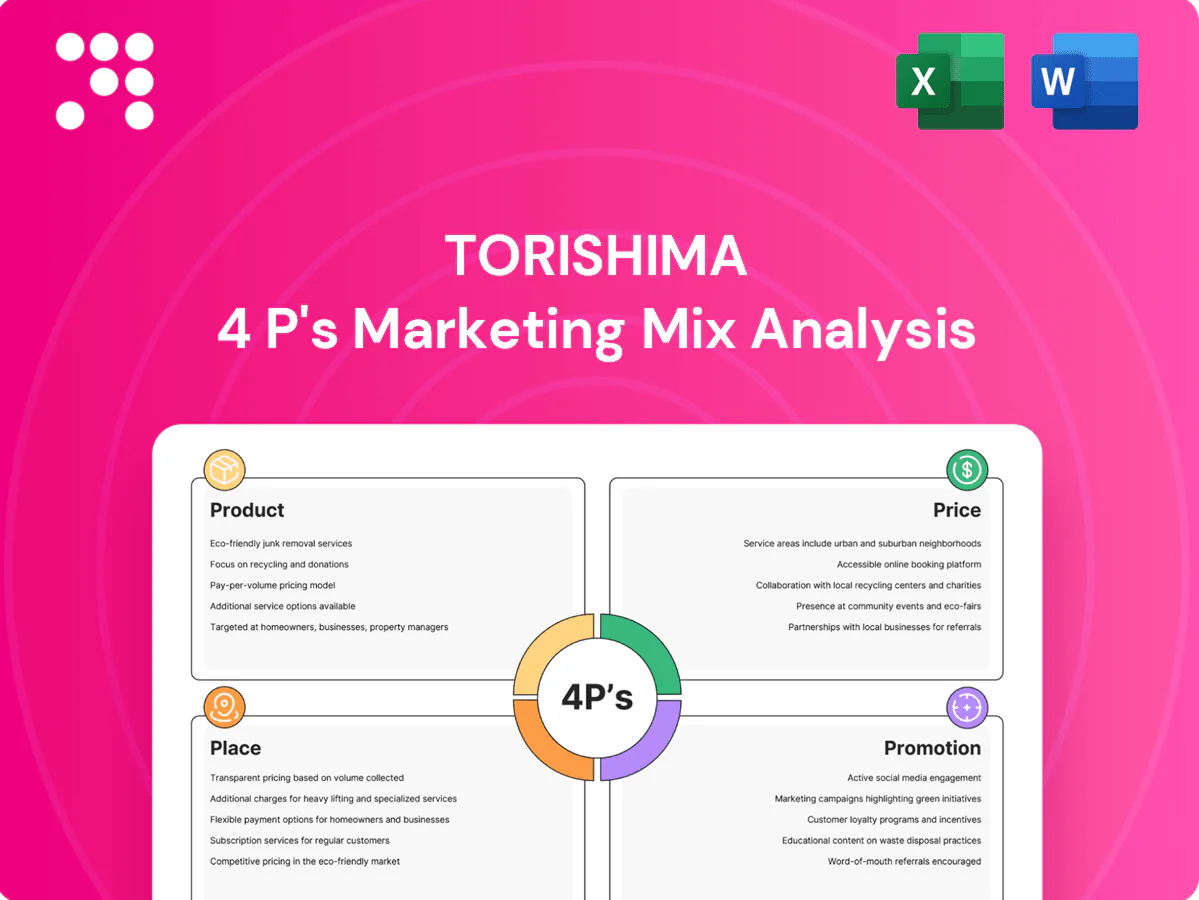 Torishima Marketing Mix