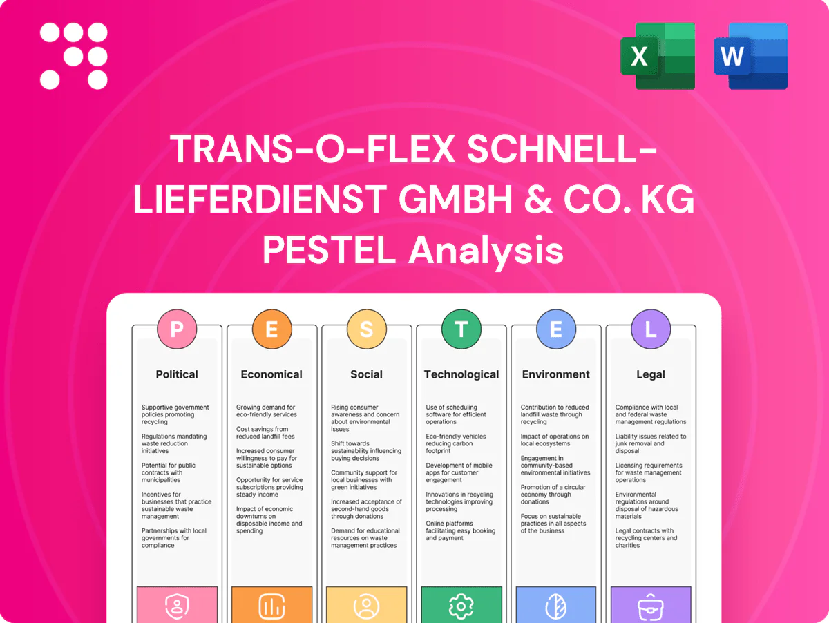 trans-o-flex Schnell-Lieferdienst GmbH & Co. KG PESTLE Analysis