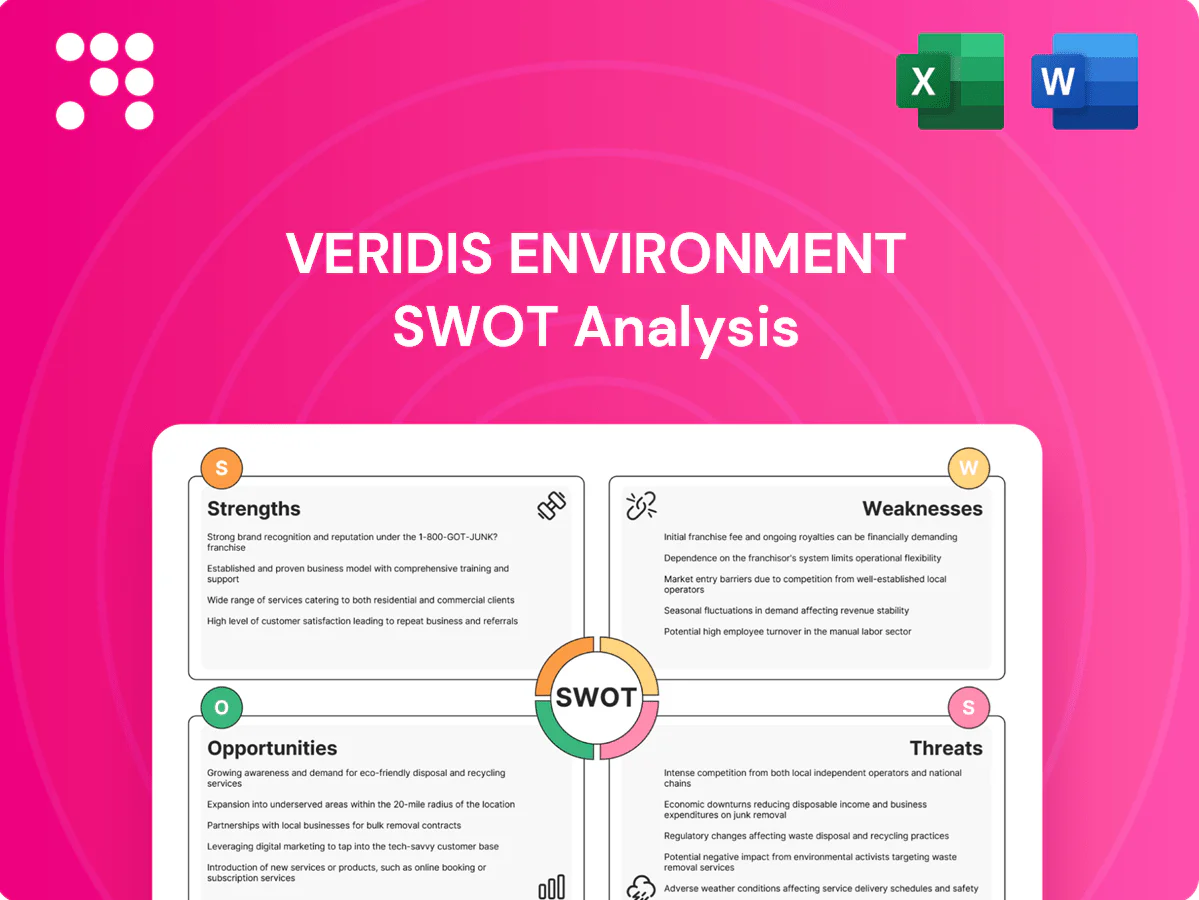 Veridis Environment SWOT Analysis