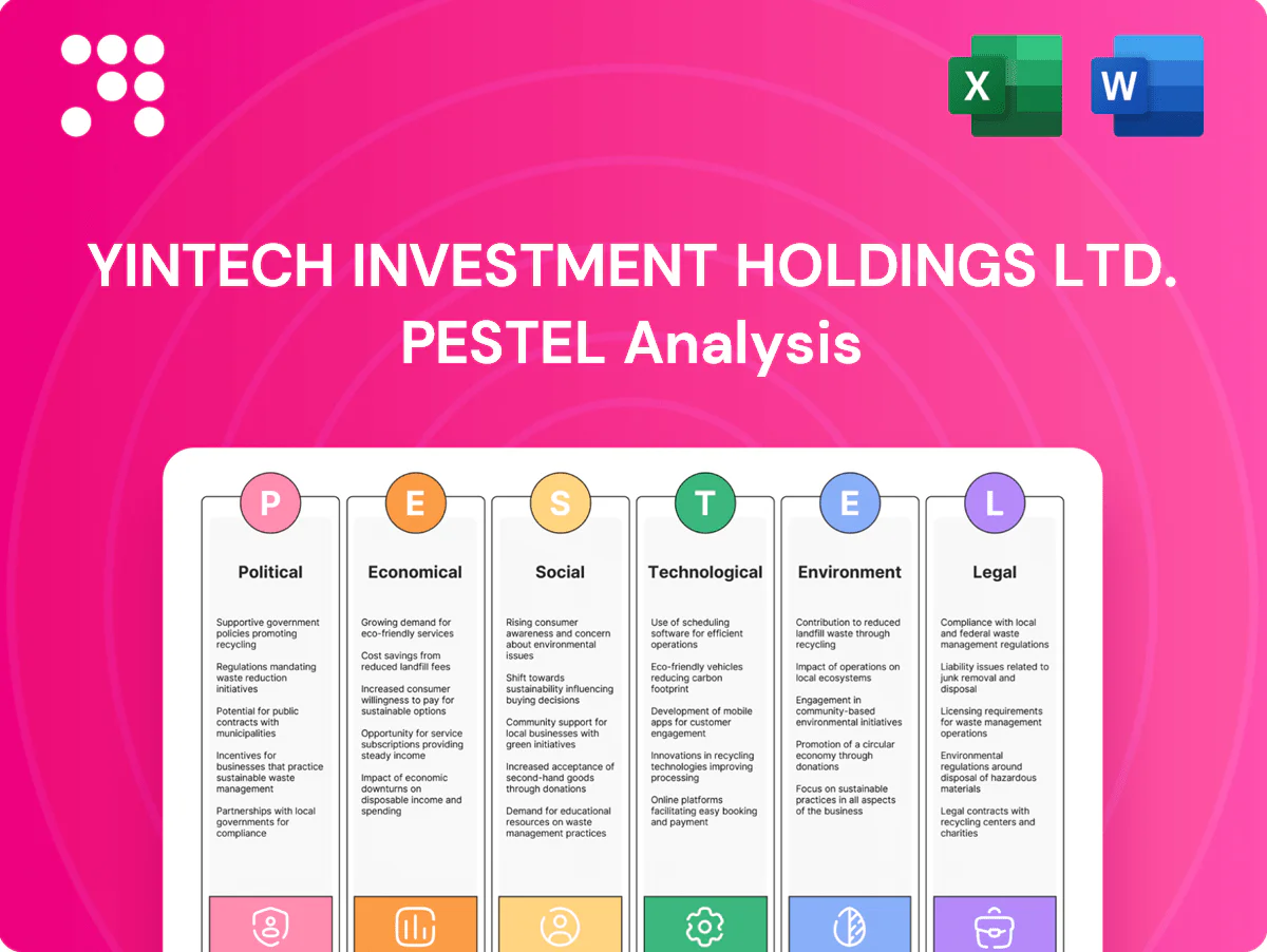 Yintech Investment Holdings Ltd. PESTLE Analysis